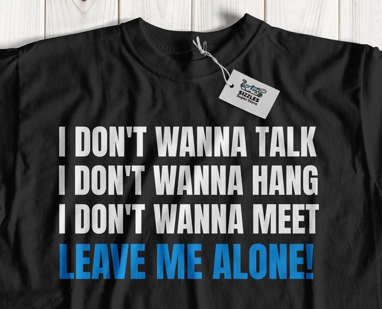 

Unisex Funny Introvert T-Shirt Shy Recluse, solitary, Introverted Friend Gifts 3XL