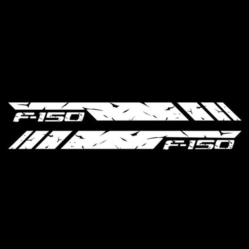 Raptor F150 Side Waistline Body Decal: Car Modification Sticker