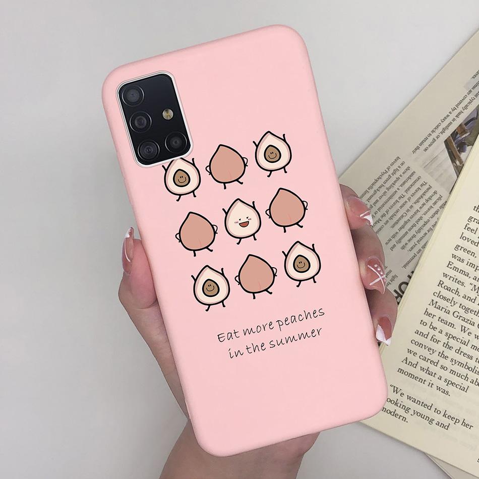 For Samsung Galaxy A51 Case Cover Soft Silicone TPU Bumper Phone Case for Samsung A31 A71 A515 A515F A 71 51 31 Coque Funda Capa