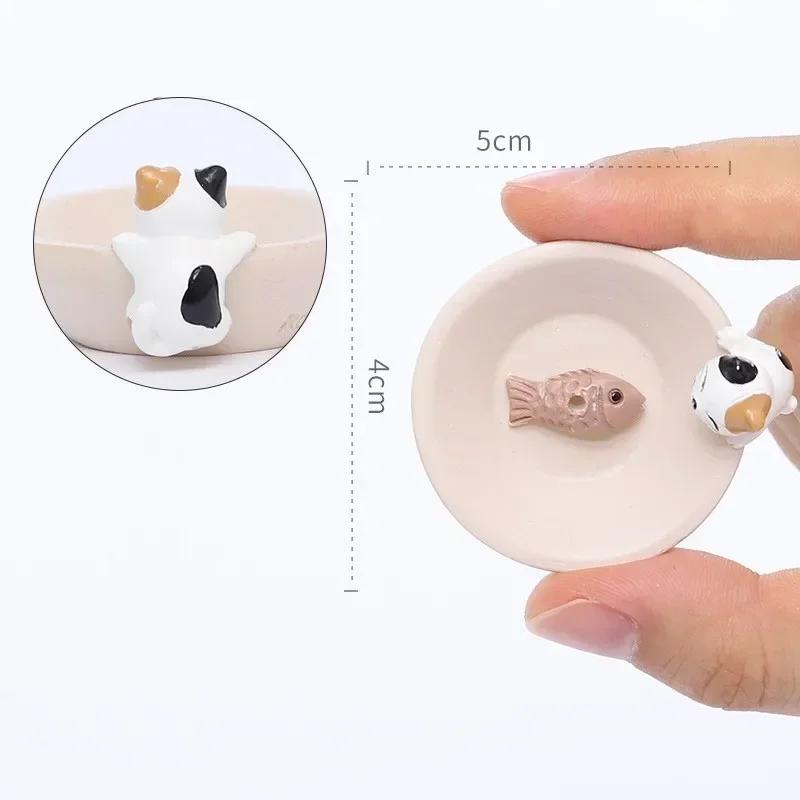 Cartoon Animal Incense Holder Plate Zen Indoor Home Decoration Resin Crafts Ornaments Creative Joss Stick Incense Container