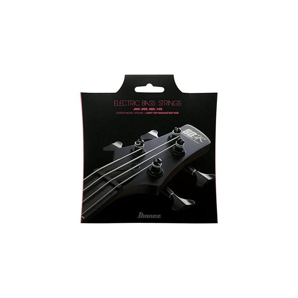 [Domestic Genuine Product] Ibanez Bass Strings IEBS4C Coated Nickel Wound Light Top/Medium Bottom (45-105)
