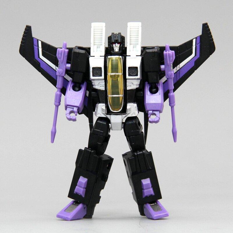 3 ks/krabice Transformující se robot hračka G1 kreslený Létající tým Starscream Skywarp Thundercracker figurka model Malé letadlo