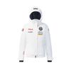 Fila Ski Series Fashionable Warm Waterproof Windproof Hooded Ski Jacket Women Jackets White A11W546916FWT