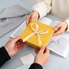 1Pc Pearlescent Paper Gift Wrapping Gift Box Practical Packaging Box Minimalist Ribbon Silk Scarf Packaging Envelope-style