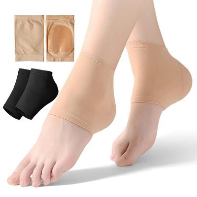 MAGPIE Heel Moisturizing Heel Care Callus Shock Lightweight and Versatile for All 2 Pairs Socks, Socks, Care, Non-Slip, Absorbent, Skin-Friendly Gel,