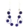 Les Trésors De Lily [F0607] - Boucles Argent 'Heaven' Onyx