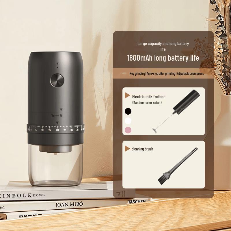 Qiiweii Portable Electric Pour-Over Coffee Grinder
