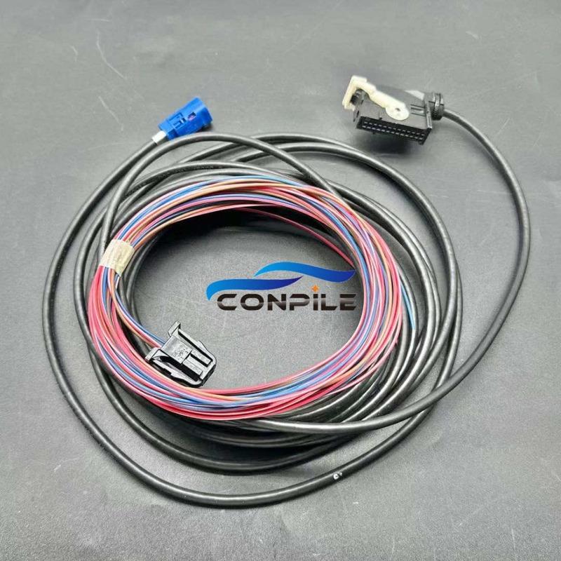RCD510 RNS510 RNS315 for JETTA MK6 RGB Rear View Reversing Camera Harness Cable Wire