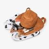 MINISO Cartoon Toy Story Woody Hat Backpack Cute Large Capacity Travel Backpack Cow Print Straps Unisex Backpack Travel