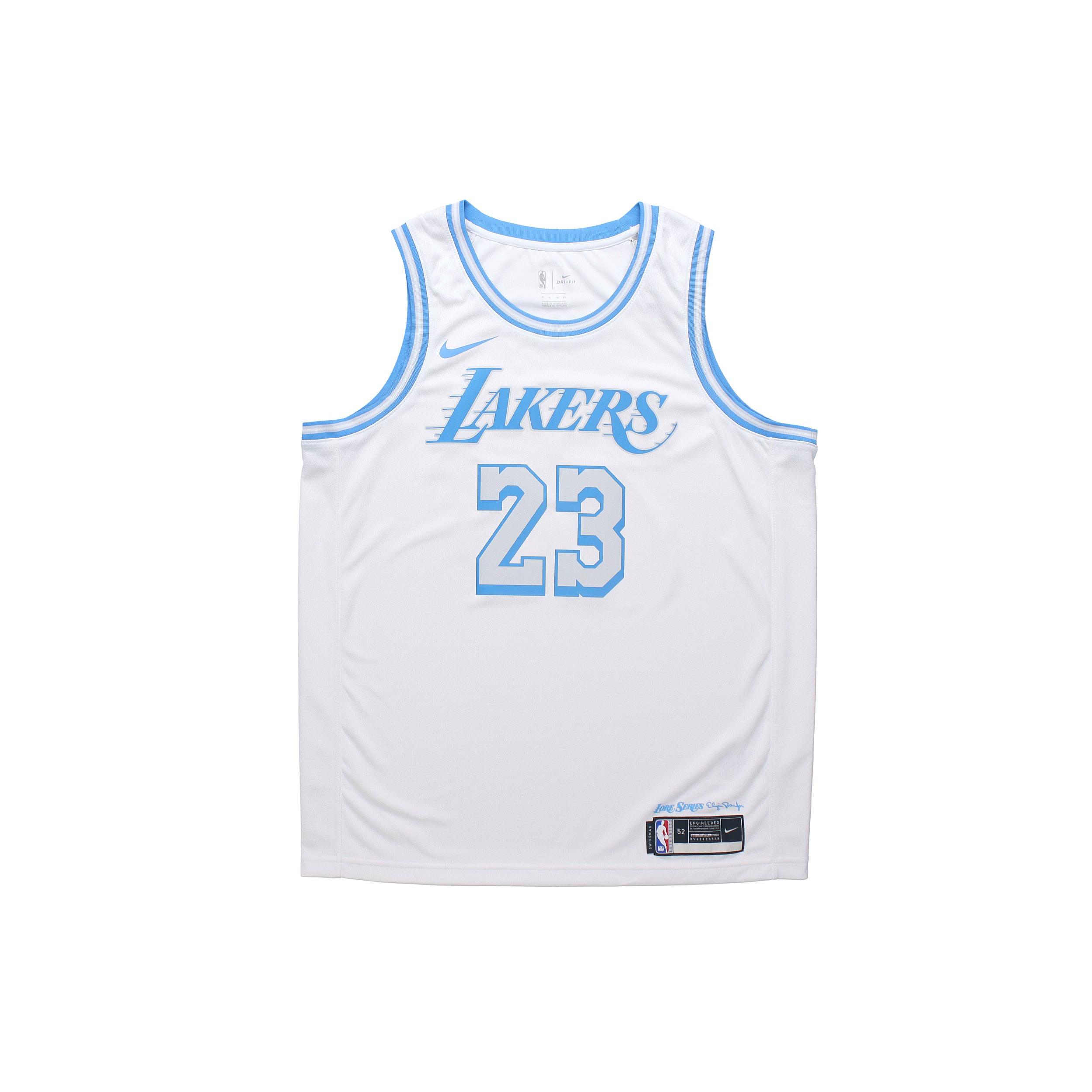 

New Nike Basketball Jerseys Men s White CN1737-102 S