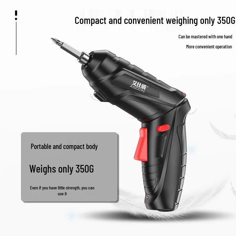 Rechargeable Mini Electric Screwdriver Set - Multifunctional Household Drill Tool