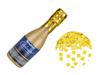 Tuba mit Konfetti Champagner, Gold, 20,5 cm