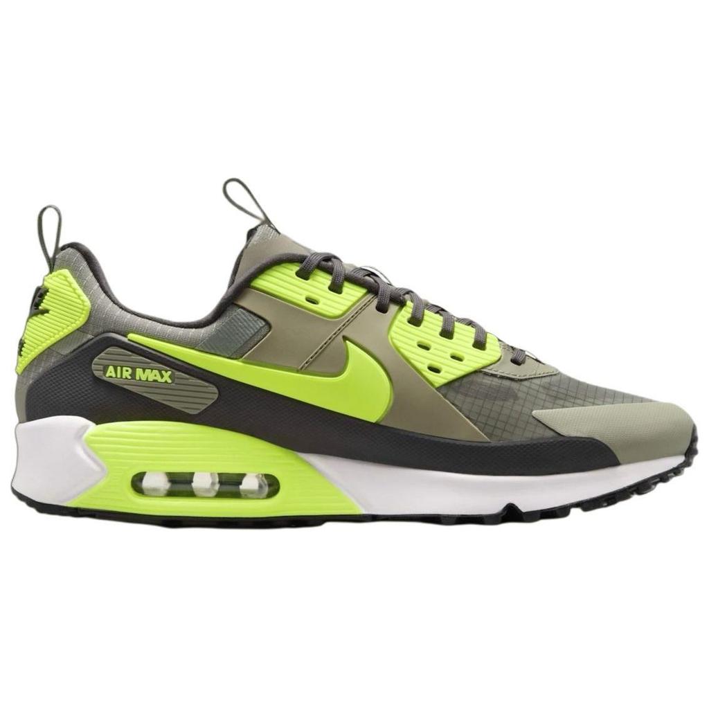 Nike Sneakers Uomo Air Max 90 Drift Light Army Volt Verde Cargo-Khaki Cave-Stone FB2877-301