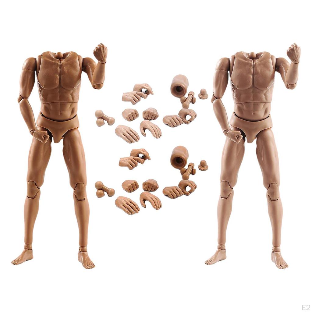 1:6 Scale Male Body Poseable 28 Joints Moveable 12" Action Figure