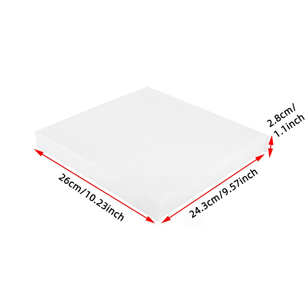 

Замена салонного фильтра для автомобиля Легкая установка Подходит для CHRYSLER: 68079487AA 68079487AB FPCF11183 PA4462 CF1235 VF3012