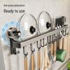 DANLE No-Drill Suction Cup Kitchen Storage Rack