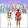 Mighty Morphin Power Rangers Dinosaur Cosplay Suit For Kids Halloween Costume Party