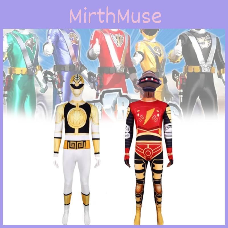 Mighty Morphin Power Rangers Dinosaur Cosplay Suit For Kids Halloween Costume Party