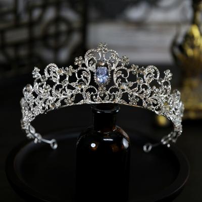 New Luxurious and Elegant Bridal Wedding Crown Tiara Zircon Crown Tiara Hair Accessories Main Wedding Accessories