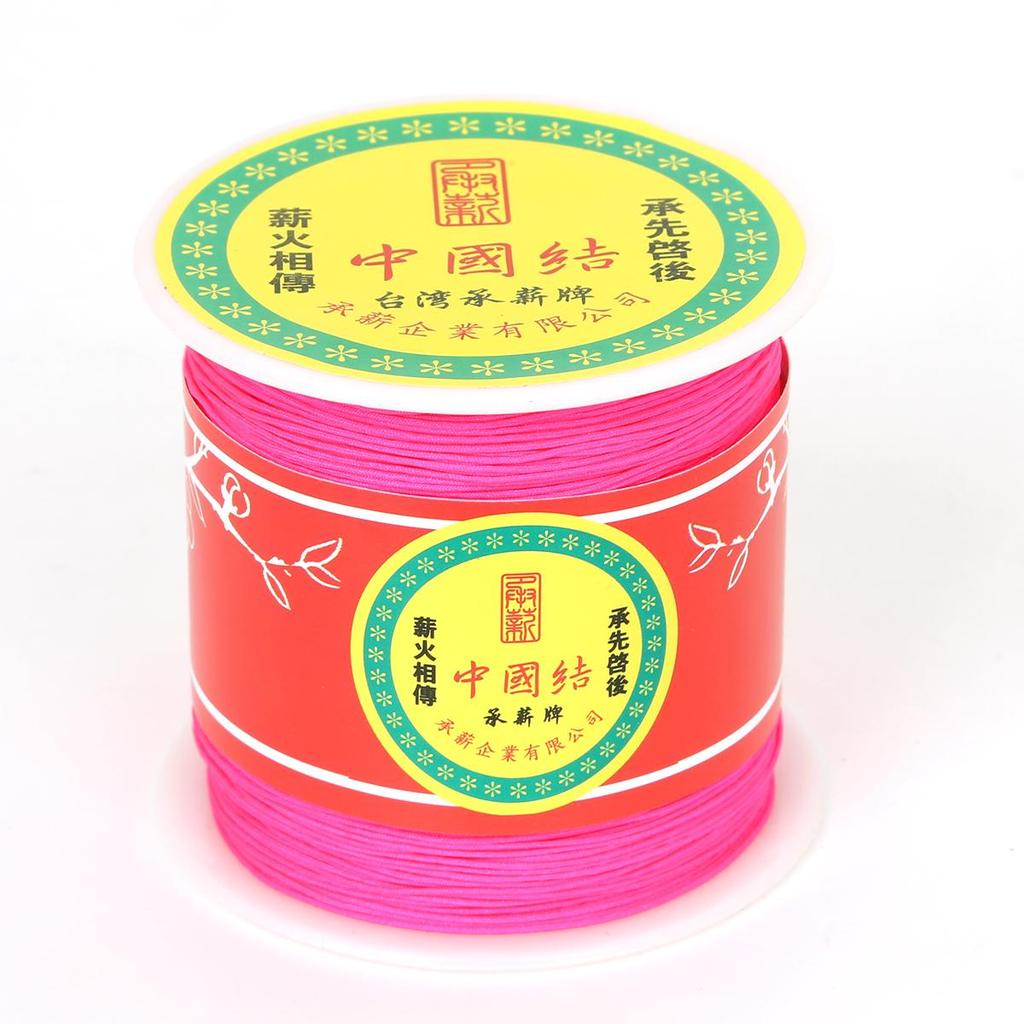 91-274Meter Cotton Cord Nylon Cord Thread String DIY Beading Braided Bracelet Jewelry Making