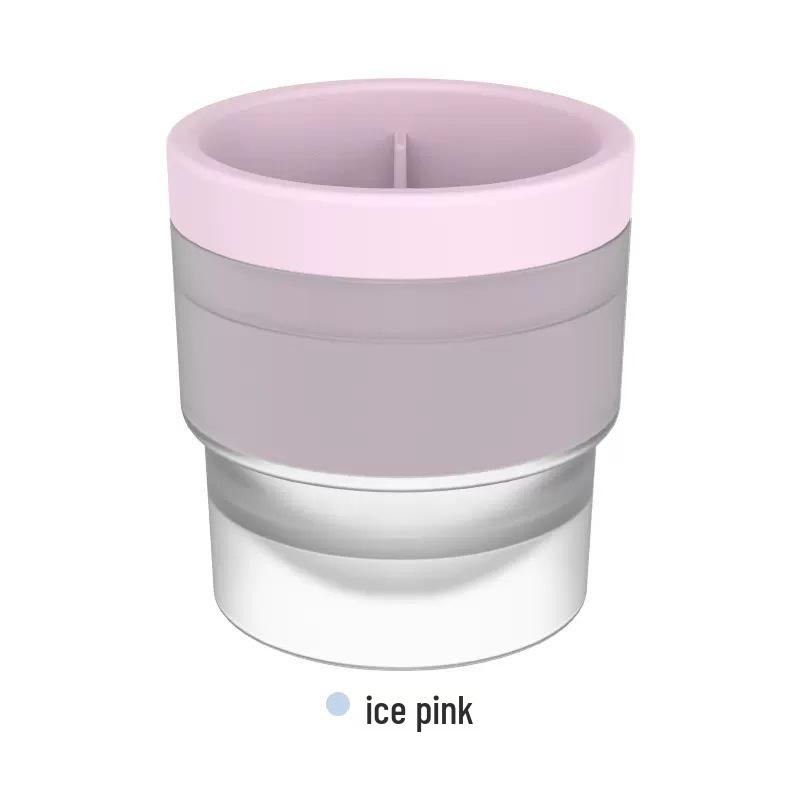 Food-Grade Silicone Ice Ball Mold - Large Round Whiskey Ice Maker for Home