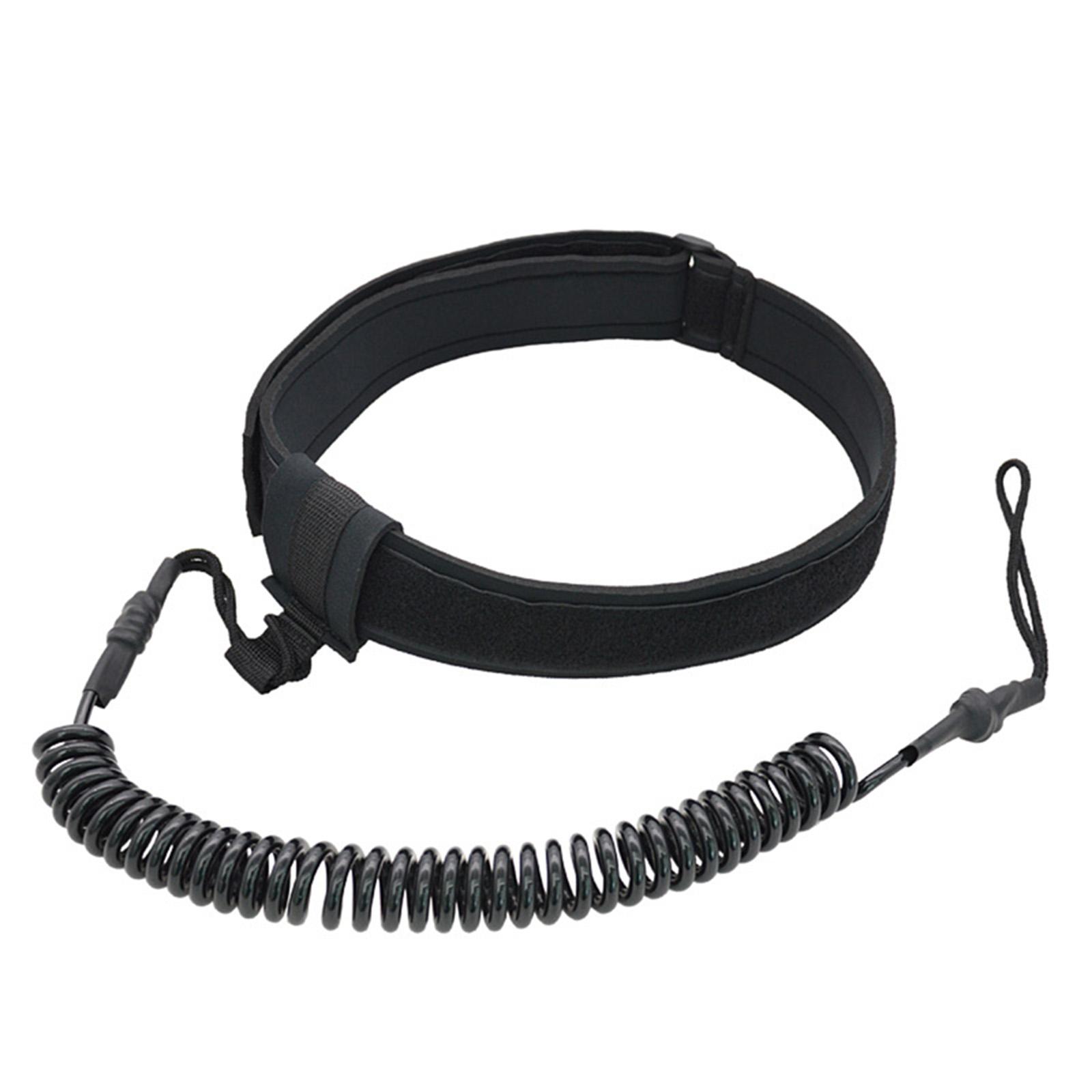 

Hydrofoil Surfboard Waist Rope Surf Leash 6mm Electric Surfboard Rope For Water Sports Hydrofoil Surf Board Waist Rope black#1