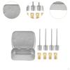 Bicycle Adapter Set Bike Tire Valve Adapters Accessories Tools Tube Pump Inflator Kit for