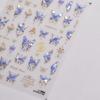 Jelly Nail Stickers Shiny Charming Butterfly Self Adhesive Nail Art Stickers Ribbon Butterfly Nails 3D Decorations Stickers DIY