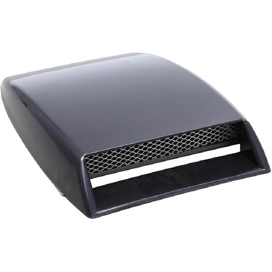 BESPORTBLE Car Air Flow Intake Hood Scoop Turbo Bonnet SUV Vent Cover for Auto White