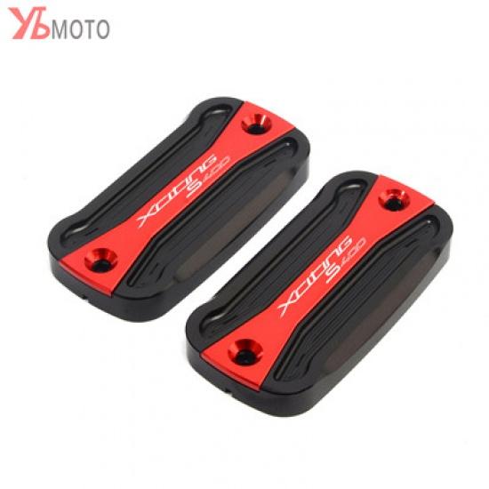 For KYMCO XCITINGS400 XCITING S 400 2017 2018  Motorcycle Accessories Brake Fluid Reservoir Cover Tank Oil