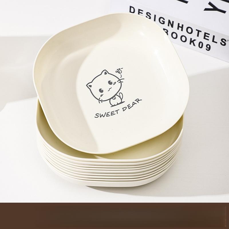5 Pcs/ 10 Pcs Cat Bowl, Cat Feeding Watering Supplies