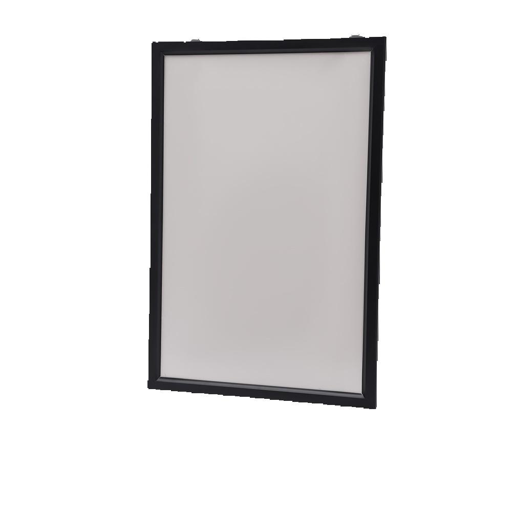

Настенный светодиодный лайтбокс с подсветкой, рамка для акрилового настенного искусства, фоторамка, светодиодный лайтбокс, держатель для вывески, черная рамка M чёрный