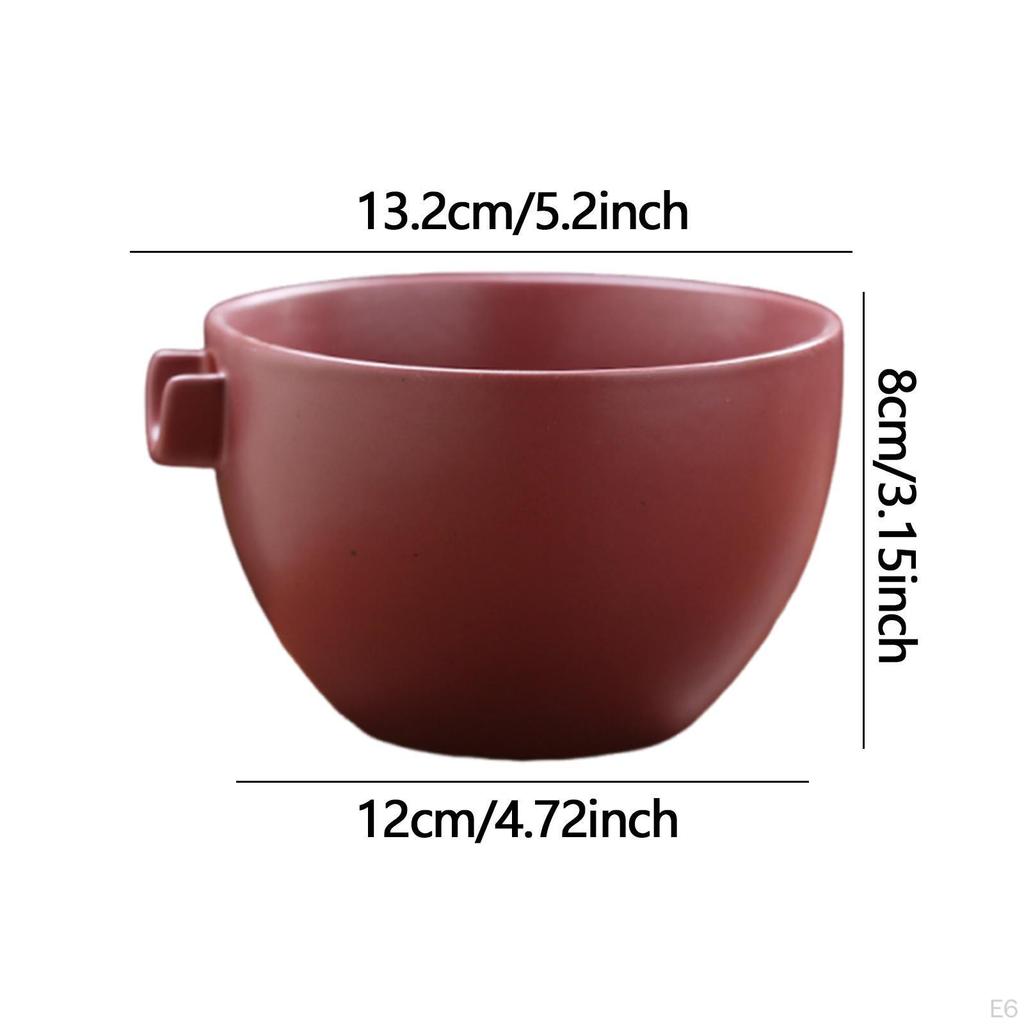 Ceramic Bowl Handcrafted Japanese Tea Cup Traditional Porcelain for Friends