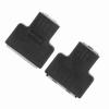 2PCs Ethernet Cable Adapter 1‑in 2‑out RJ45 Female Interface LAN Connector Cable Extender Splitter for Internet Wire