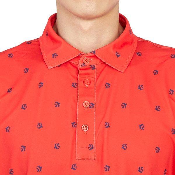 G For Mini GS Tech G4mf22k105 Poppy Men S Golf ShorT Sleeve T ShirT Slim fiT