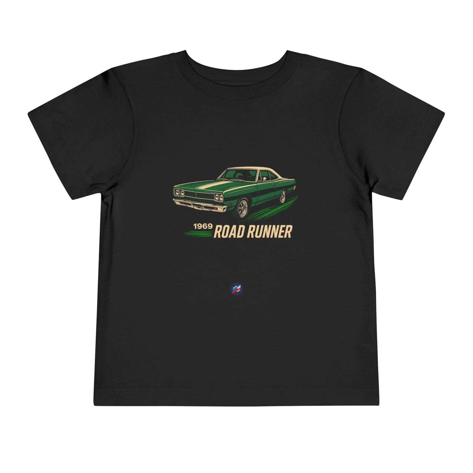 1969 Road Runner Toddler T-Shirt Baby Car Tee Green XS