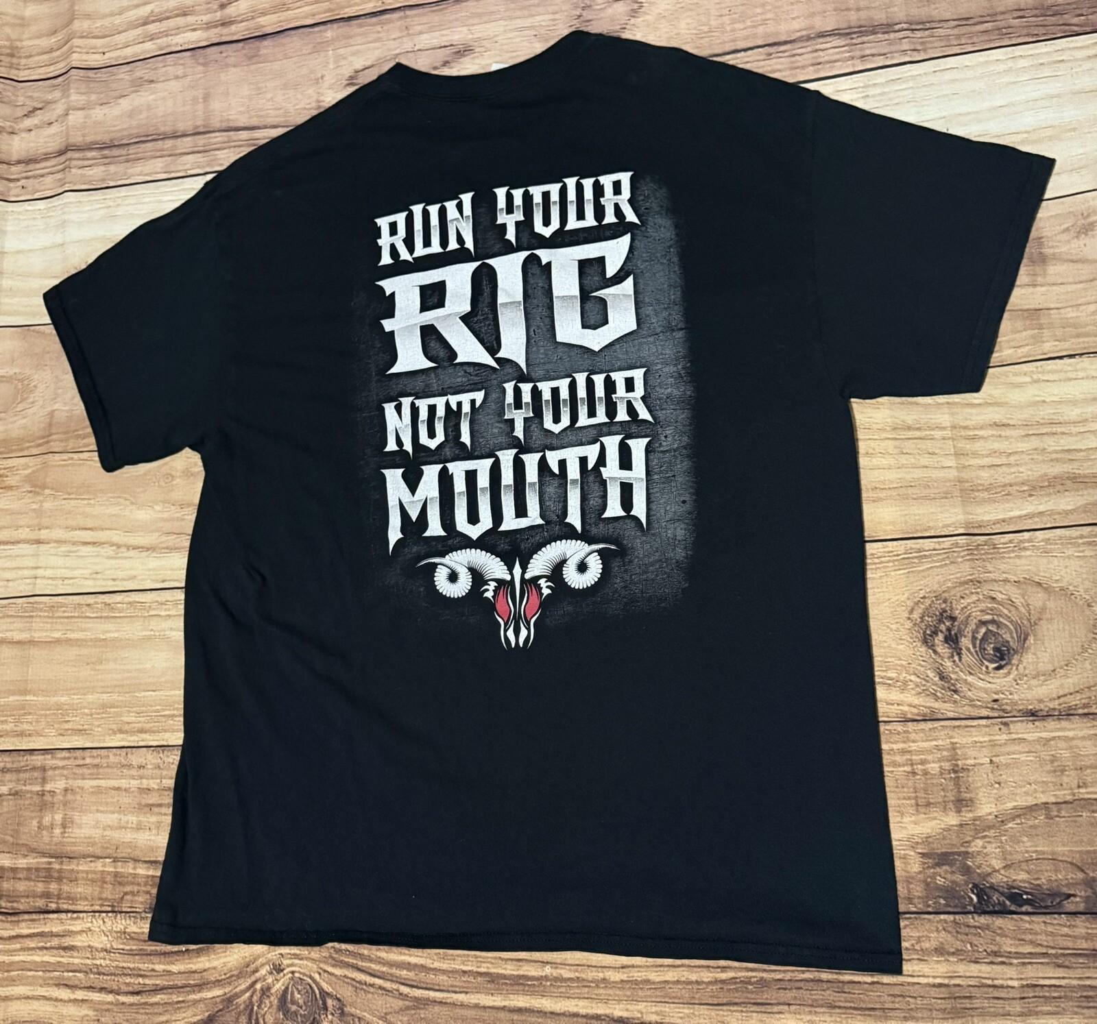 Madram11 Extreme Off Road T Shirt Run Your Rig Not Your Mouth YouTube XL Rare XL