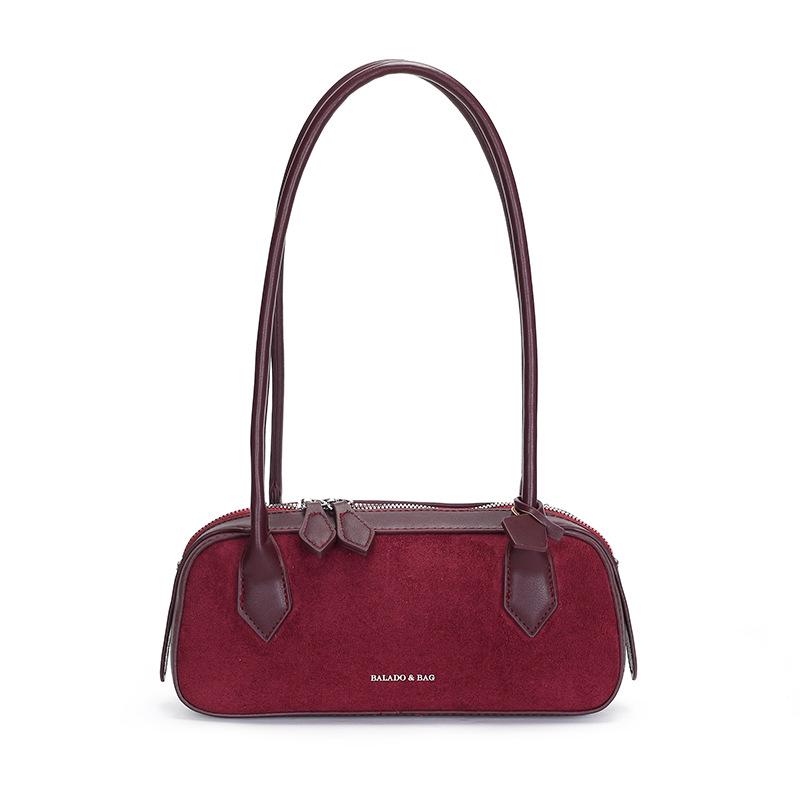 Женская ретро французская сумка-багет через плечо - Сумка-тоут для поездок под мышкой One Size