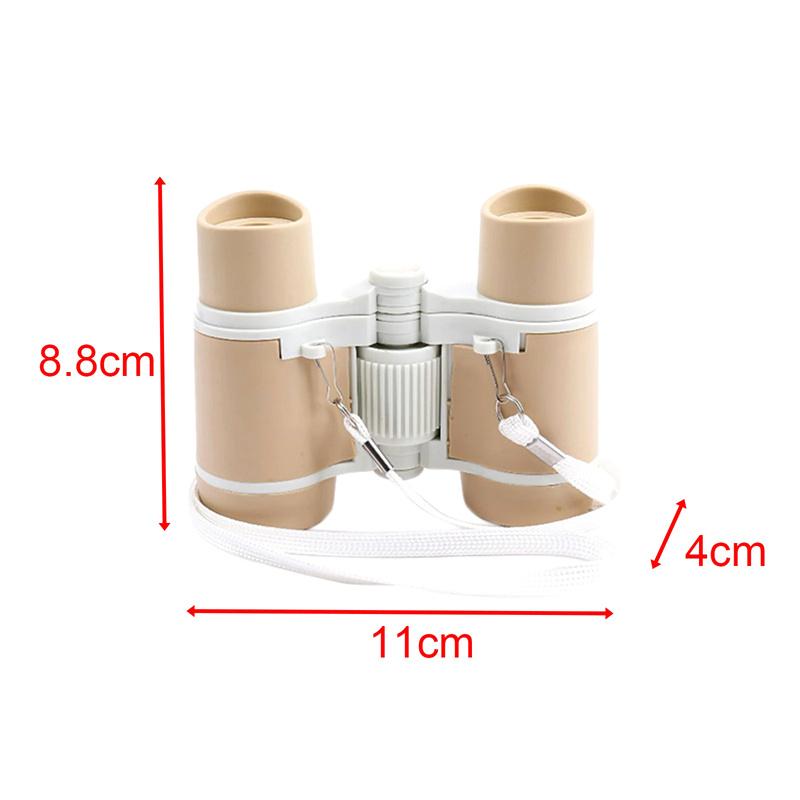 Jungle Binoculars Magnifying Glass Portable Children Magnification Toy Shockproof Telescope For Birthday Presents