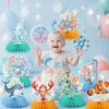 10PCS Set Ocean Animals Centerpieces Under the Sea Decorations  for Gender Reveal Birthday Party