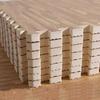 12 Peças tatames e tapetes de atividades Tatame Tapete Puzzle Tapetes de Espuma para Brincar Academia para bebês Tapete de Jogo Academia de Atividades para Bebê Tapete Puzzle Tapete de Piso com Textura de Madeira