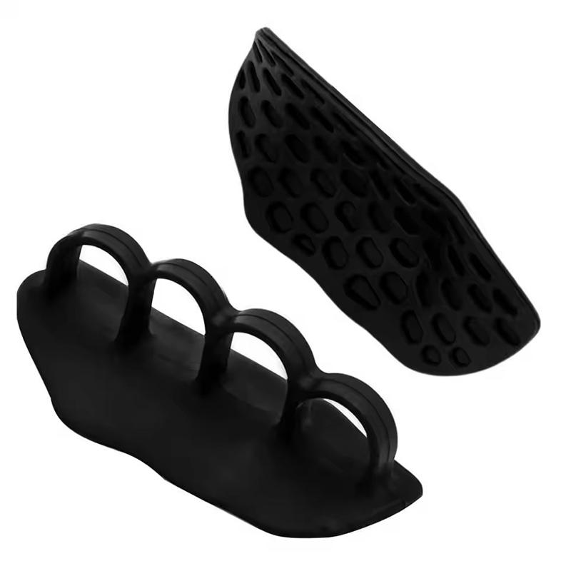 

2 шт. нескользящие тренировочные ручки для мужчин и женщин, становая тяга, тяжелая атлетика, съемные ручки, расширитель пальцев, усилитель хвата