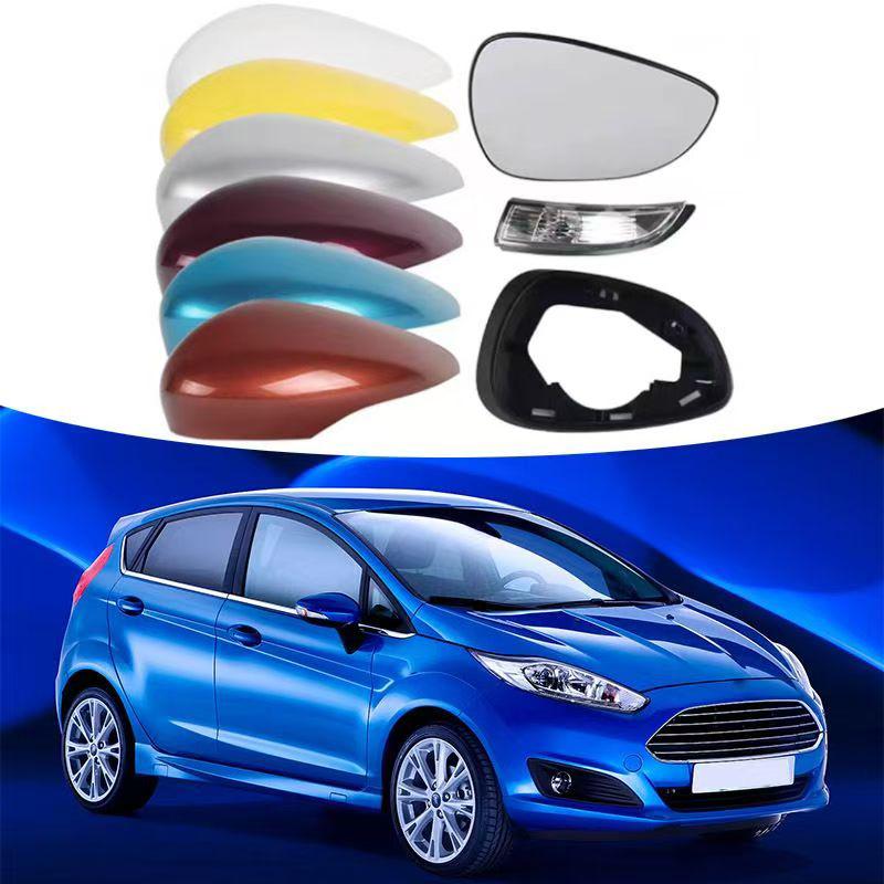 Auto Side Rearview Mirror Cover Wing Mirror Shell Cap Housing For FORD FIESTA 2009 2010 2011 2012 2013 2014 2015 2016