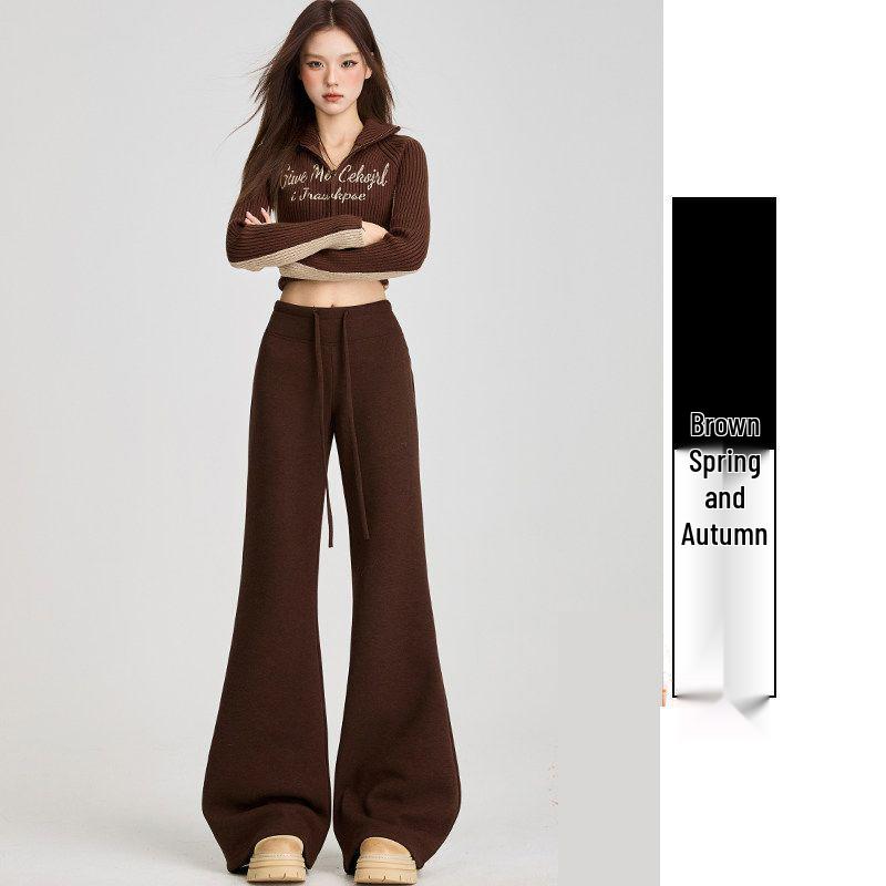 

Women s High-Waisted Wide-Leg Hip Hop Pants - Autumn 2026 Casual Style M (Recommended 100-115 jin)
