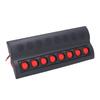 DC12V Electrical Switch Panel 8 Gang Pre Wiring Marine Switch Panel with Overload Protector for RC