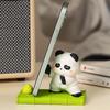 Desk Phone Holder Creative Panda Resin Cell Phone Holder Decorative Cute Cellphone Holder Mobile Stand Panda Cellphone Stand