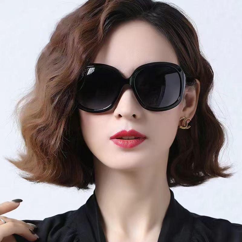 New Shades Sunglasses For Women Elliptical Frame Vintage Eyewear Square Oversized Eyeglasses For Women Men Uv400