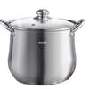 Stainless Steel Large-Capacity Induction Pot for Soup, Porridge & Stew
