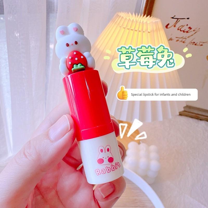 Rabbit Lip Balm Long-Lasting Cute Lip Balm for Men and Women Moisturizing Anti-Dryness Colorless Protective Gift New Recommendation