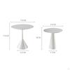 2 Pieces Realistic Dollhouse Table Crafts Decoration Accessories Gift for 1/6 Scale Doll